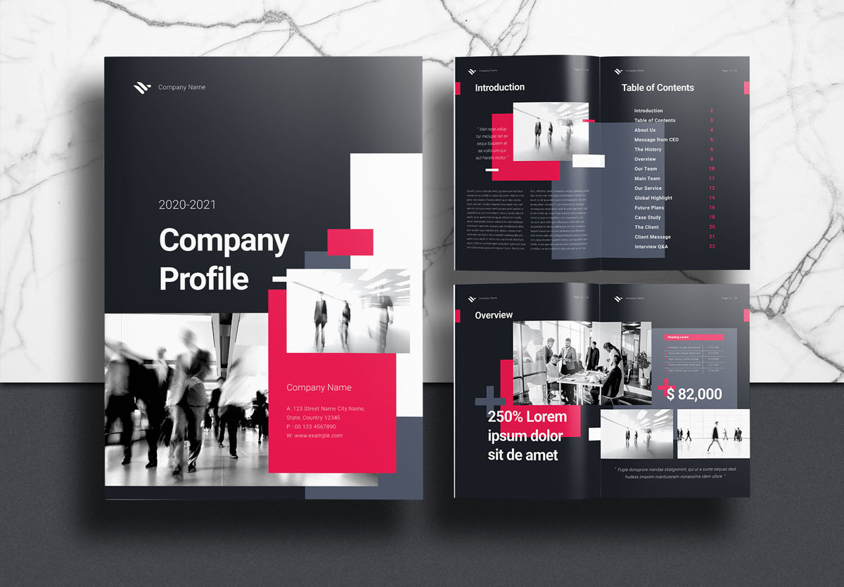 Company Profile Design Services Thailand